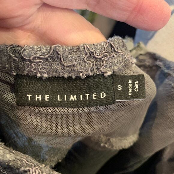 The Limited gray lace halter cami S - Picture 4 of 6